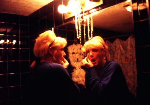 Sheila in the mirror